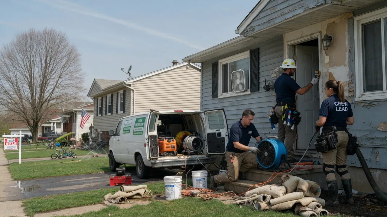 Flood Cleanup in Ezel, KY near me