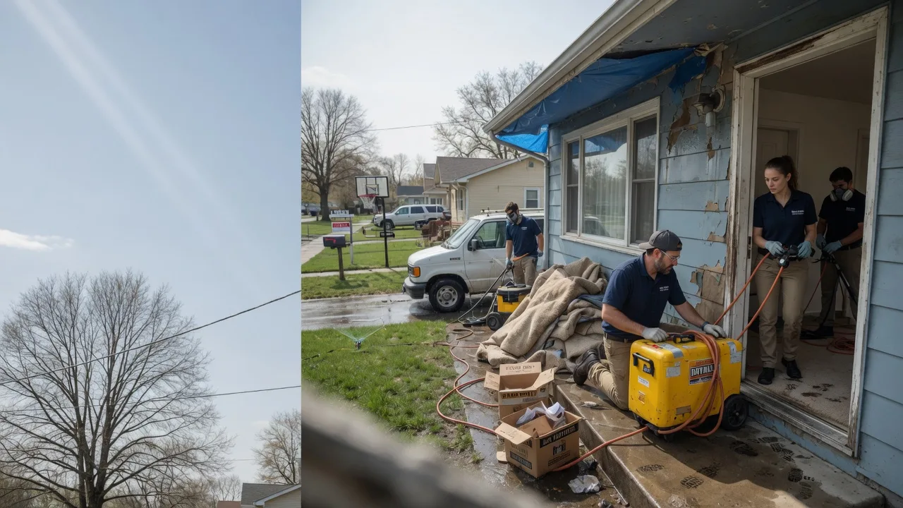 Basement Flood Cleanup in Ezel, KY near me